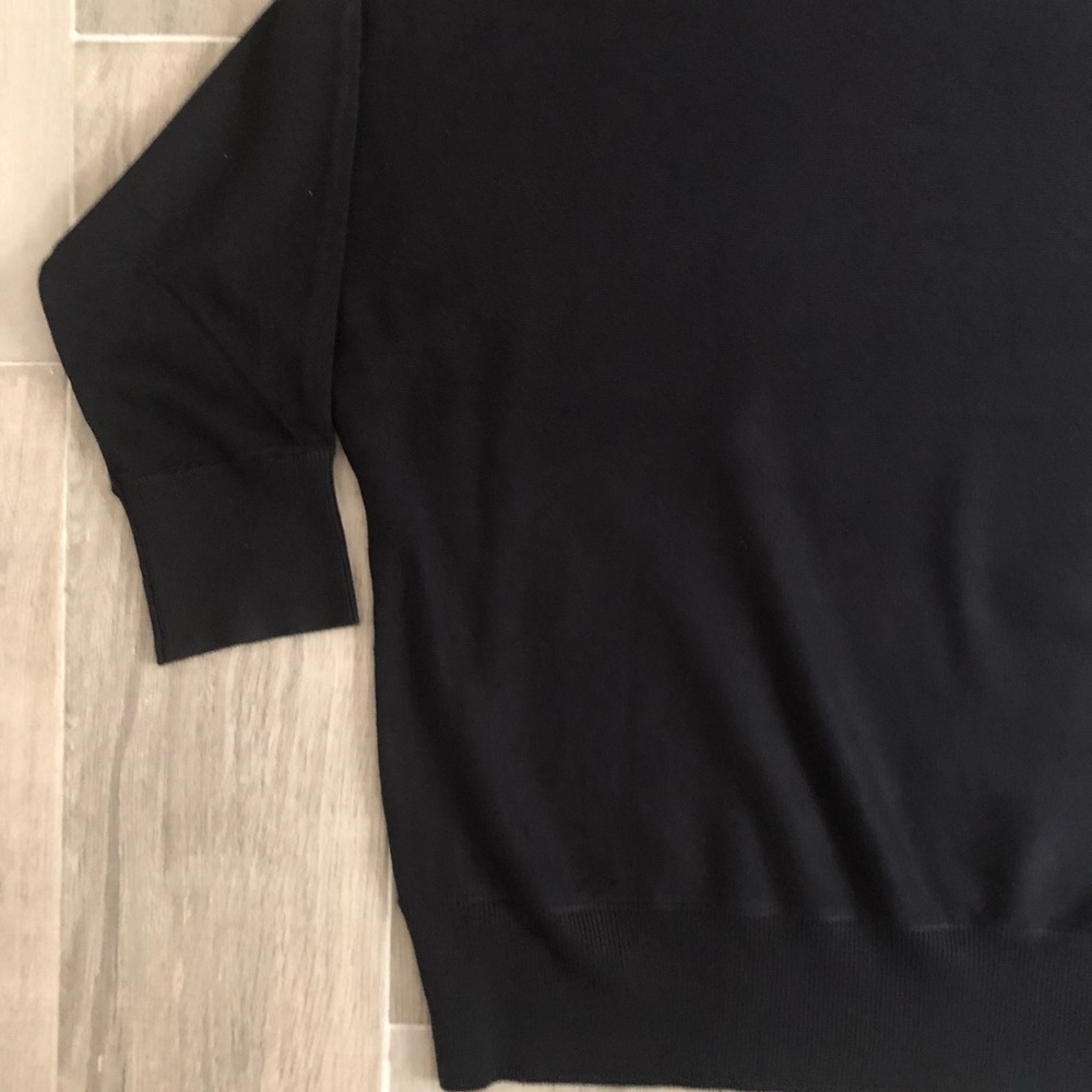 Ellen Tracy Size Small Black Pullover Sweater New - Picture 3 of 8